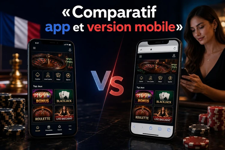 Comparatif direct entre la julius casino app et la version mobile