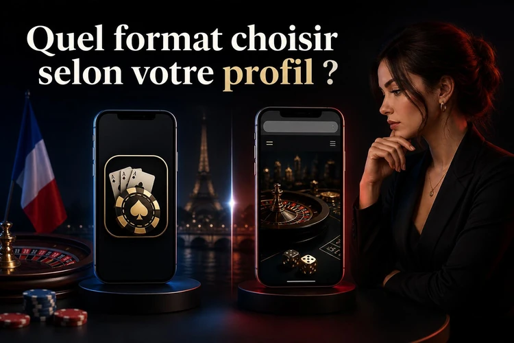 Quel format choisir selon votre profil ?