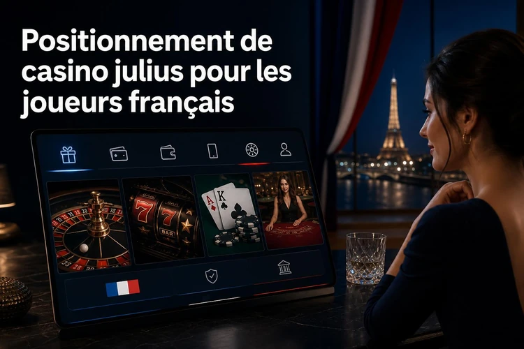 Positionnement de casino julius pour les joueurs français